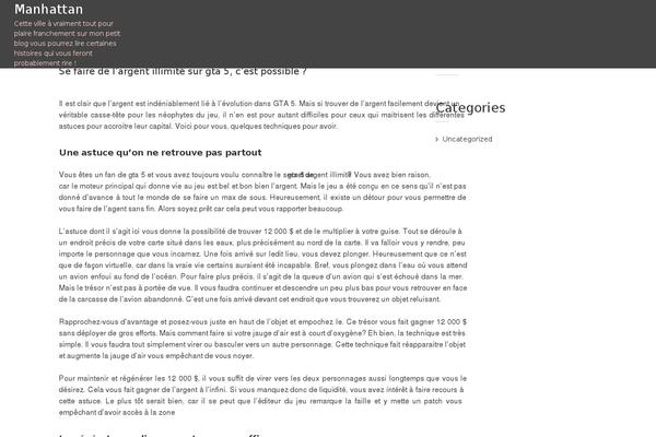 manhattanservice.com site used Eight-sec