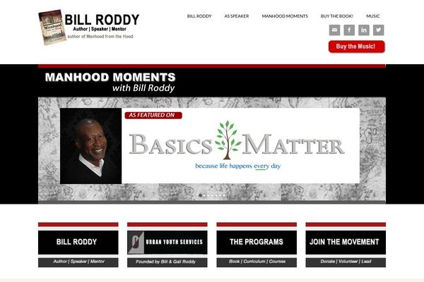 manhoodfromthehood.com site used Outreach-customized