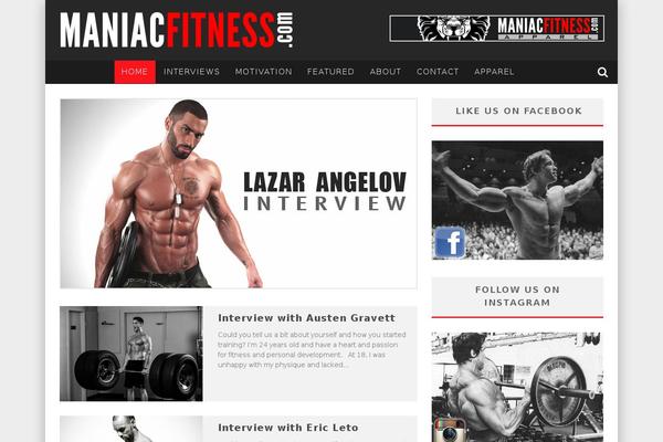 Valenti theme site design template sample