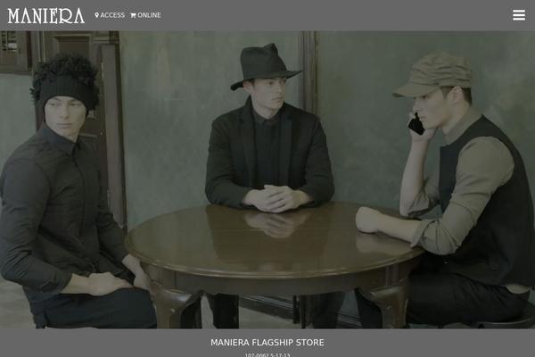 maniera-hats.com site used Mea