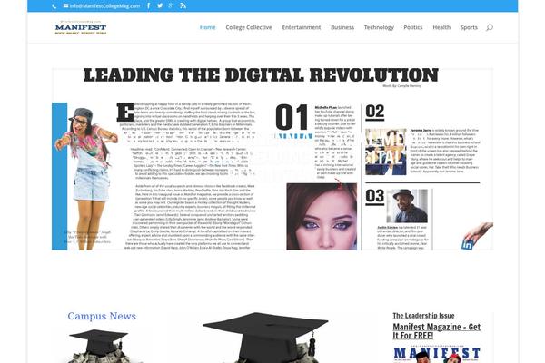 Site using Elegantbuilder plugin