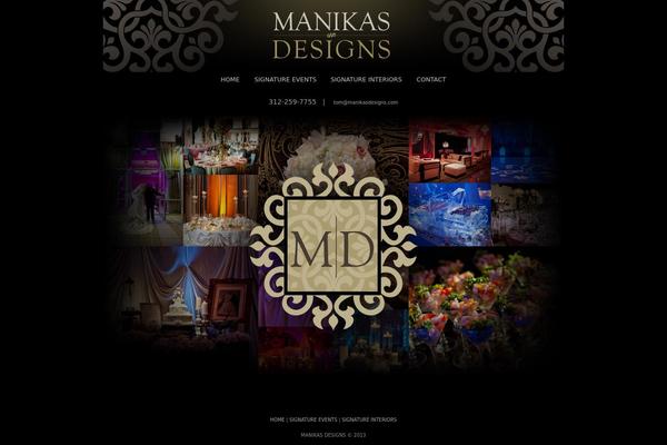 Prophoto4 theme site design template sample