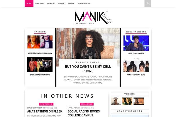 Braxton theme site design template sample