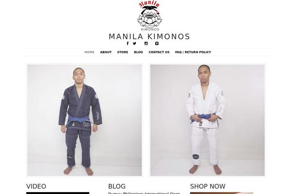 Site using Parallax Scroll plugin
