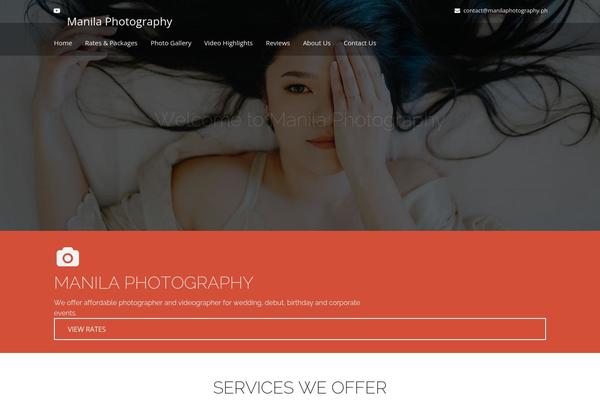 Mf-child theme site design template sample