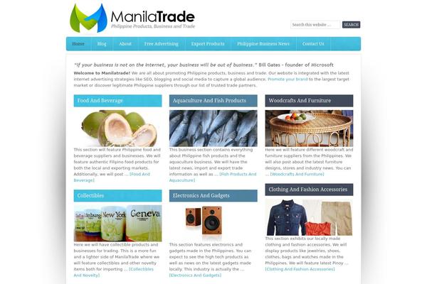 Associate theme site design template sample