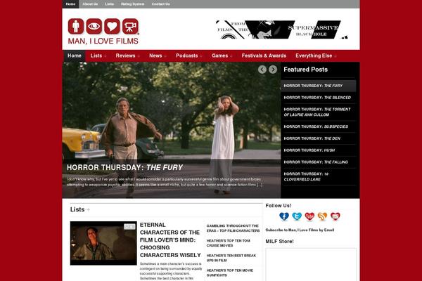 Magazinum theme site design template sample