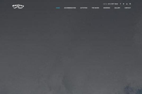 Sailing theme site design template sample