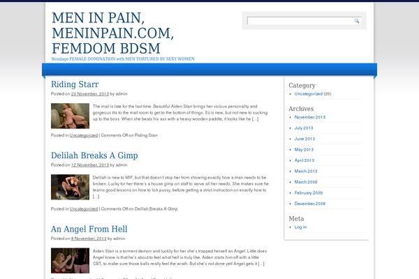 Light Clean Blue theme site design template sample
