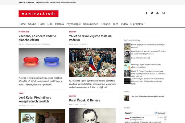 manipulatori.cz site used Papr