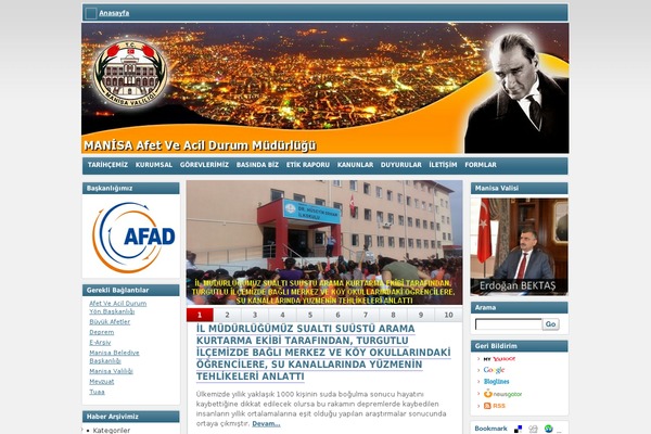 manisaafad.gov.tr site used Wptr