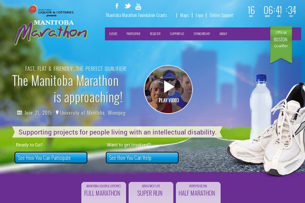 manitobamarathon.mb.ca site used Jednotka