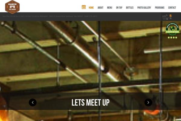 Jarvis theme site design template sample
