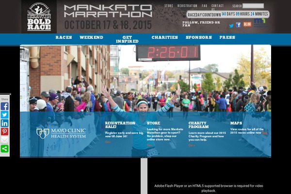 mankatomarathon.com site used Pmpress