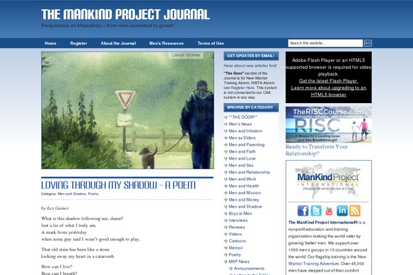 Revolution Code Blue theme site design template sample