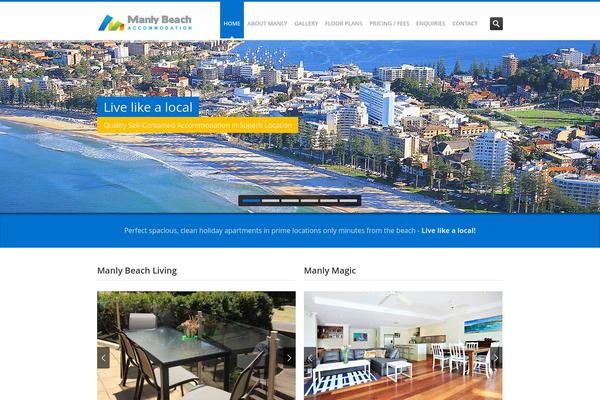 Twenty Twelve theme site design template sample