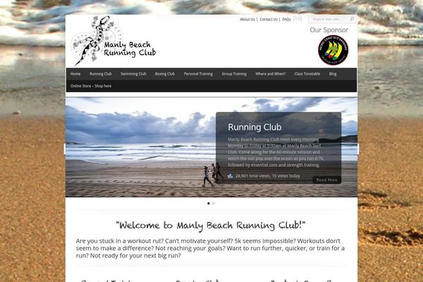 Chameleon theme site design template sample