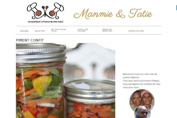 Foodie Pro theme site design template sample