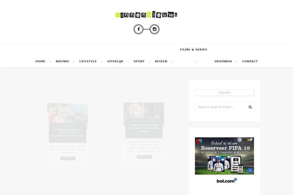 Maple theme site design template sample