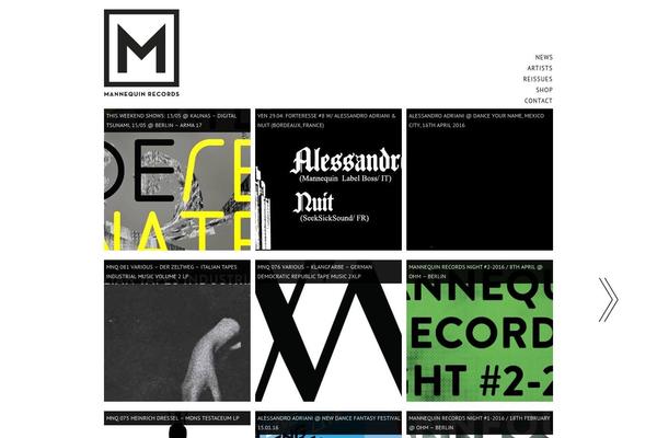 AutoFocus theme site design template sample