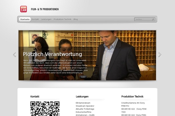TheProfessional theme site design template sample