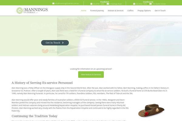 Site using Wordpress-creation-kit-pro plugin
