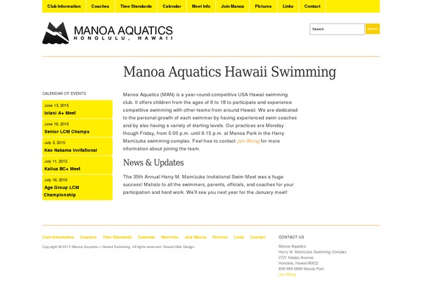 Academica theme site design template sample