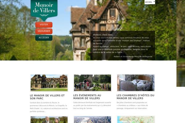 Brix theme site design template sample