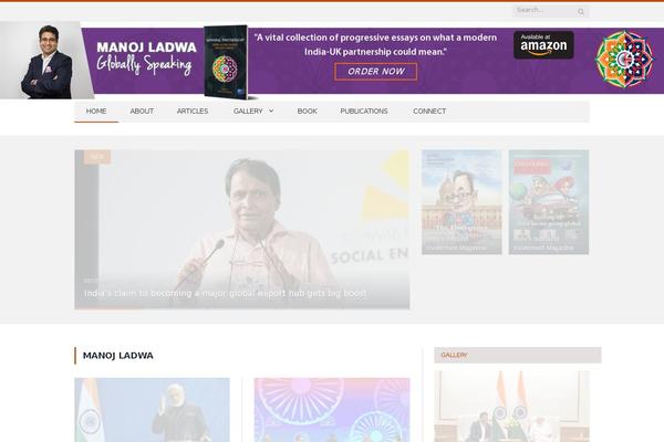 SmartMag Child theme site design template sample