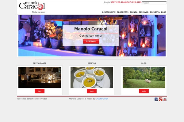 Site using FancyBox plugin