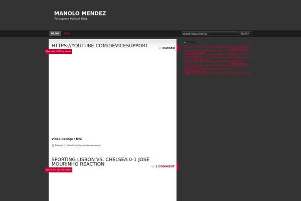RGB theme site design template sample