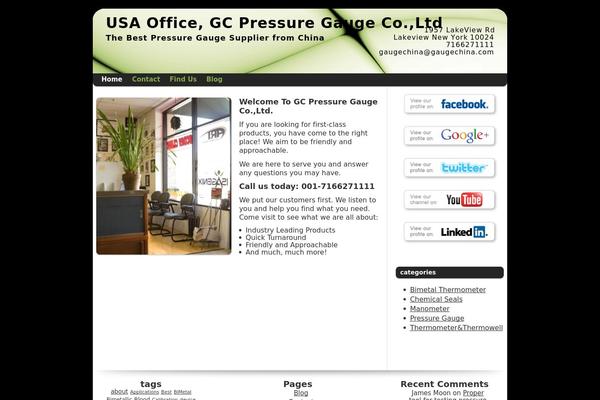 Smallbiz theme site design template sample