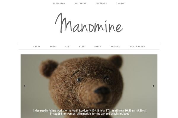 Prana theme site design template sample