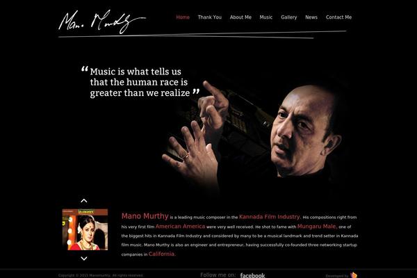 manomurthy.com site used Encounters Lite