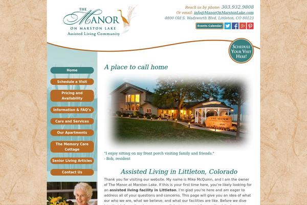manoronmarstonlake.com site used Mml