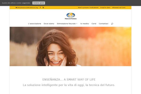 Divi theme site design template sample