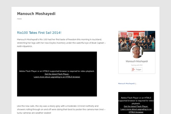 Twenty Fifteen theme site design template sample
