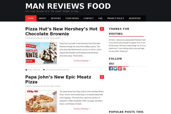 Hiero theme site design template sample