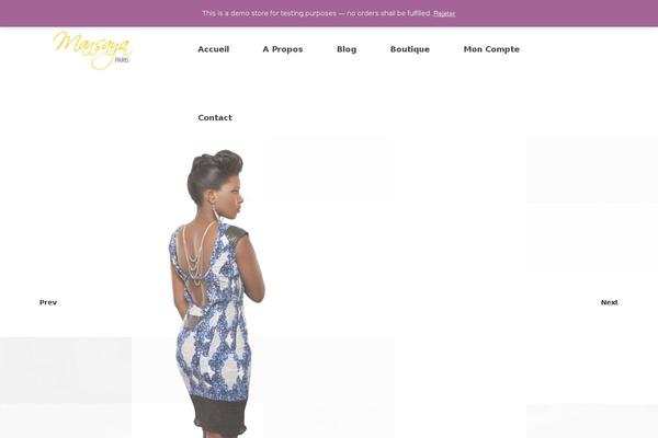Site using WP Maintenance Mode plugin