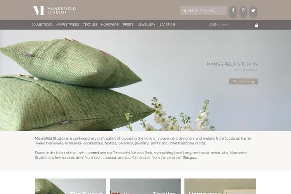 Site using Storefront Product Sharing plugin