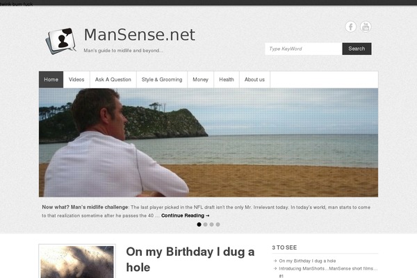 Simple Catch theme site design template sample