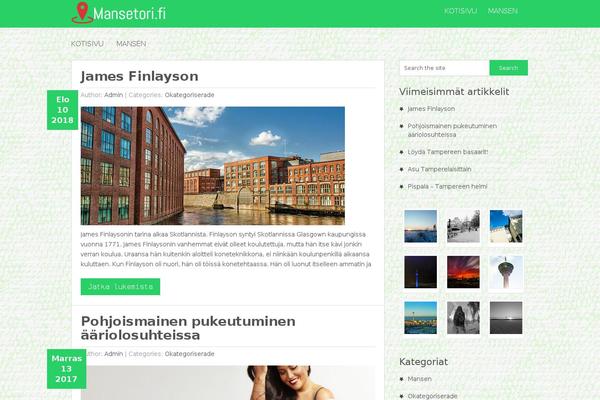 Nominal theme site design template sample