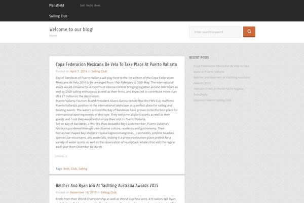 mansfieldsailingclub.com site used City Informer