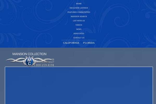mansioncollection.com site used Wp-collections