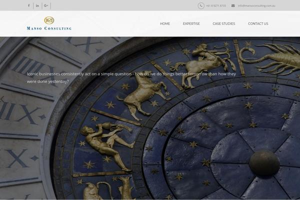 mansoconsulting.com.au site used Manso-consulting