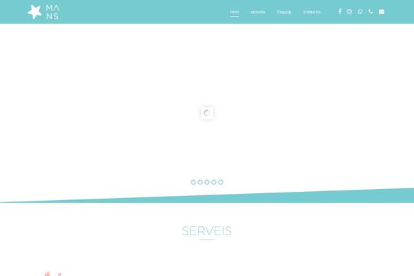 Salient theme site design template sample