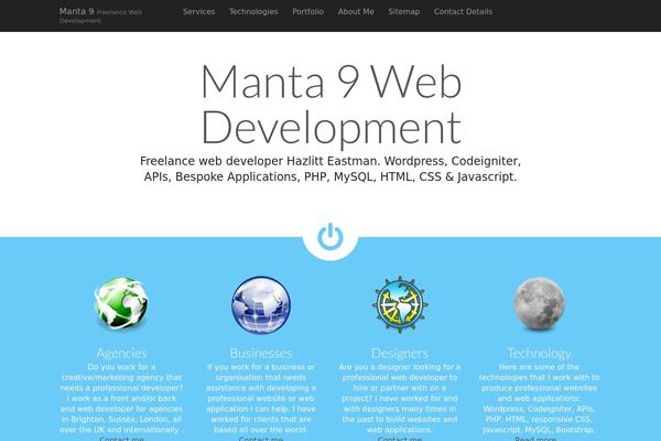 Ward theme site design template sample