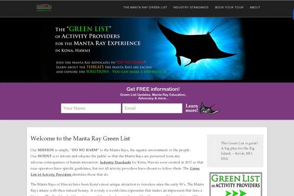 Headway theme site design template sample
