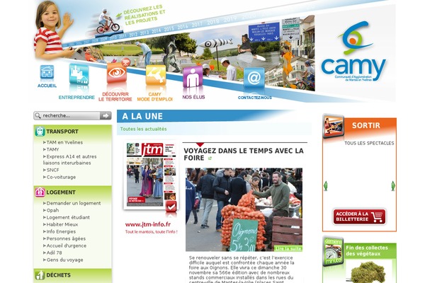 Site using Gutentor plugin