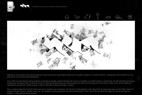 Vantage theme site design template sample